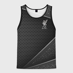 Майка-безрукавка мужская Liverpool FC, цвет: 3D-черный