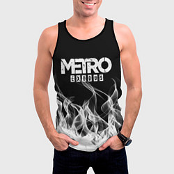 Майка-безрукавка мужская METRO EXODUS, цвет: 3D-черный — фото 2