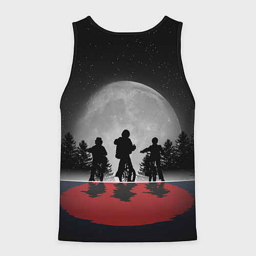 Мужская майка без рукавов STRANGER THINGS / 3D-Черный – фото 2