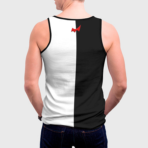 Мужская майка без рукавов Monokuma / 3D-Черный – фото 4