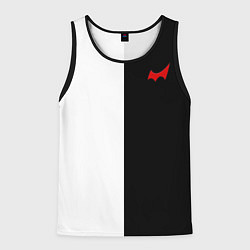 Майка-безрукавка мужская Monokuma, цвет: 3D-черный