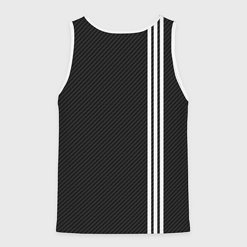 Мужская майка без рукавов BMW CARBON / 3D-Белый – фото 2