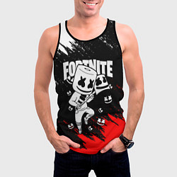 Майка-безрукавка мужская FORTNITE x MARSHMELLO, цвет: 3D-черный — фото 2