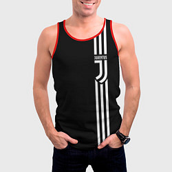 Майка-безрукавка мужская JUVENTUS, цвет: 3D-красный — фото 2