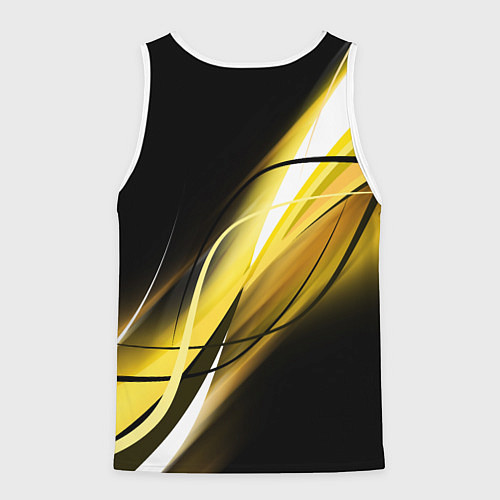 Мужская майка без рукавов GEOMETRY STRIPES / 3D-Белый – фото 2