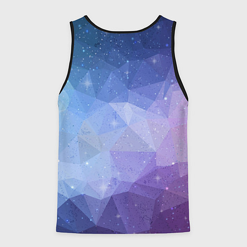Мужская майка без рукавов КОСМОС / 3D-Черный – фото 2