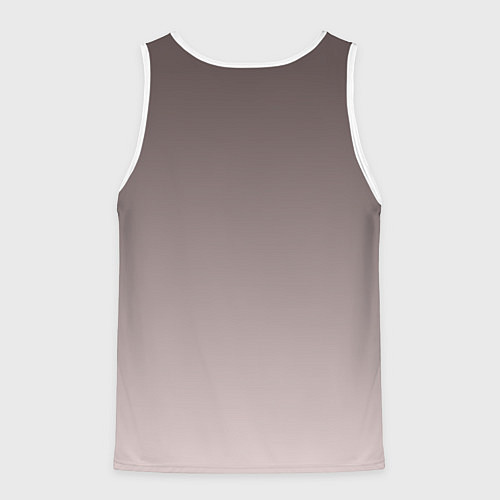 Мужская майка без рукавов Аниме / 3D-Белый – фото 2