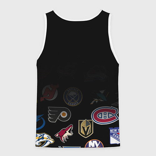 Мужская майка без рукавов NHL Boston Bruins Z / 3D-Белый – фото 2
