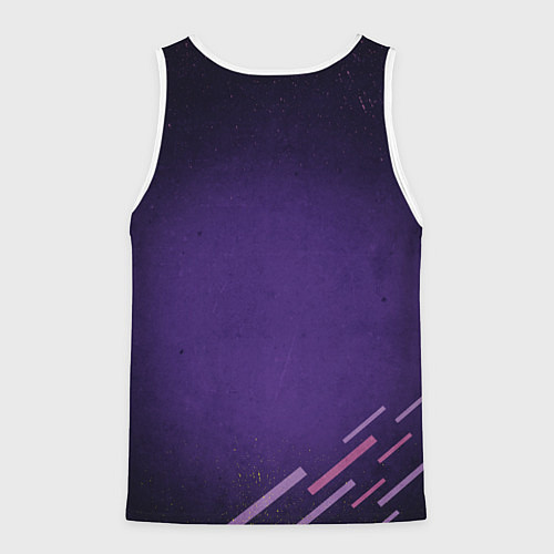 Мужская майка без рукавов Neon One Piece / 3D-Белый – фото 2