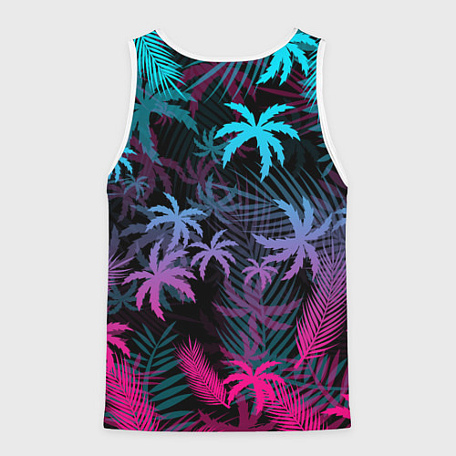 Мужская майка без рукавов GTA VICE CITY / 3D-Белый – фото 2