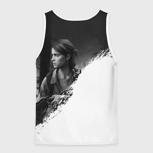 Мужская майка без рукавов THE LAST OF US 2 / 3D-Белый – фото 2