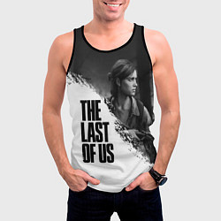 Майка-безрукавка мужская THE LAST OF US 2, цвет: 3D-черный — фото 2