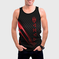 Майка-безрукавка мужская The Witcher, цвет: 3D-черный — фото 2