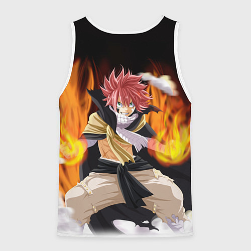 Мужская майка без рукавов FAIRY TAIL ХВОСТ ФЕИ / 3D-Белый – фото 2