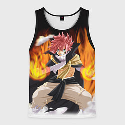 Майка-безрукавка мужская FAIRY TAIL ХВОСТ ФЕИ, цвет: 3D-черный