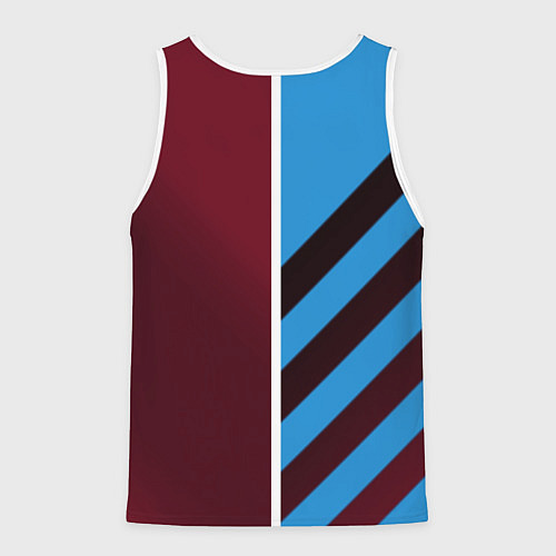 Мужская майка без рукавов Астон Вилла / 3D-Белый – фото 2