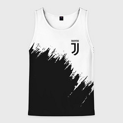 Майка-безрукавка мужская JUVENTUS, цвет: 3D-белый