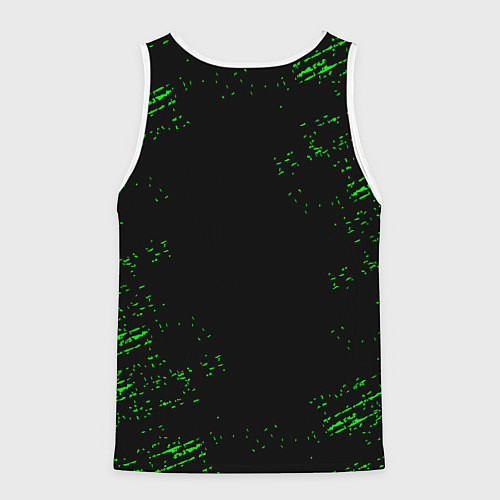 Мужская майка без рукавов MINECRAFT / 3D-Белый – фото 2