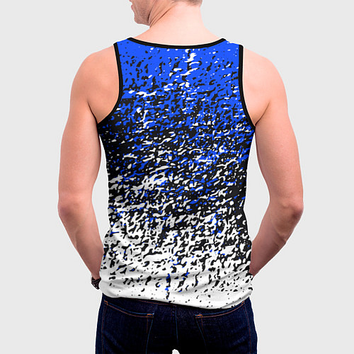 Мужская майка без рукавов BMW / 3D-Черный – фото 4