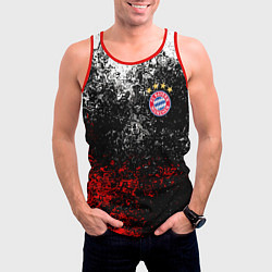 Майка-безрукавка мужская BAYERN MUNCHEN, цвет: 3D-красный — фото 2