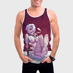 Майка-безрукавка мужская ХЕЛЛТЕЙКЕР, цвет: 3D-белый — фото 2