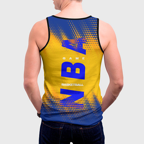 Мужская майка без рукавов Golden State Warriors / 3D-Черный – фото 4