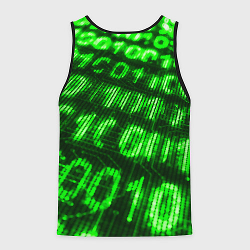 Мужская майка без рукавов MINECRAFT / 3D-Черный – фото 2