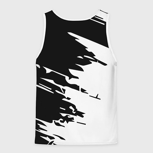 Мужская майка без рукавов Judo / 3D-Белый – фото 2