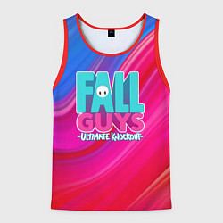 Майка-безрукавка мужская FALL GUYS: Ultimate Knockout, цвет: 3D-красный