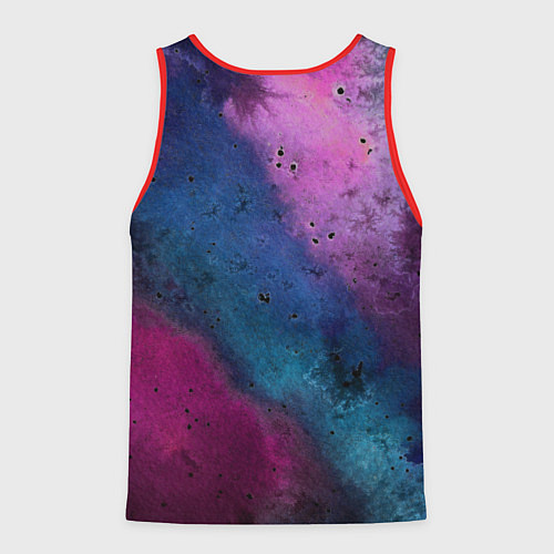 Мужская майка без рукавов Anime / 3D-Красный – фото 2