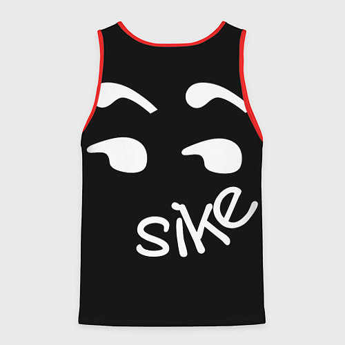 Мужская майка без рукавов Sorry not sorry / 3D-Красный – фото 2