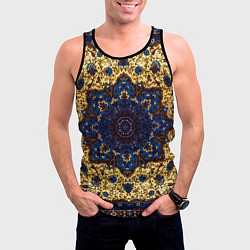 Майка-безрукавка мужская Золотой ковер, цвет: 3D-черный — фото 2