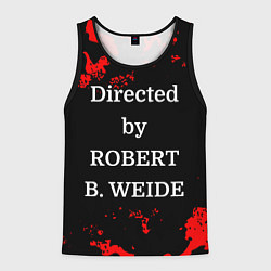 Майка-безрукавка мужская Directed by ROBERT B WEIDE, цвет: 3D-черный