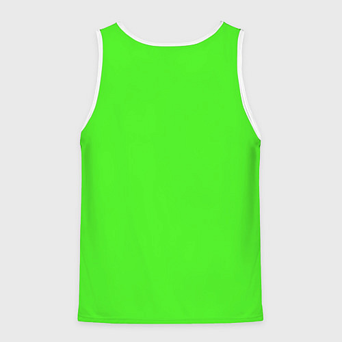 Мужская майка без рукавов Toxic / 3D-Белый – фото 2