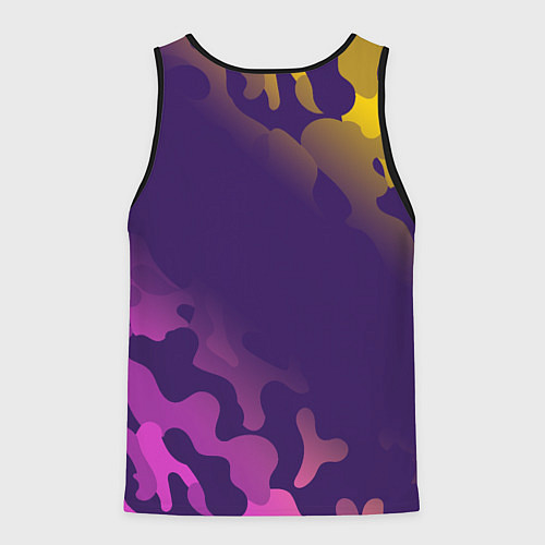 Мужская майка без рукавов RAINBOW SIX SIEGE РАДУГА 6 / 3D-Черный – фото 2