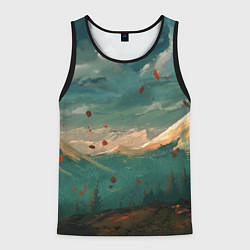 Мужская майка без рукавов Горы