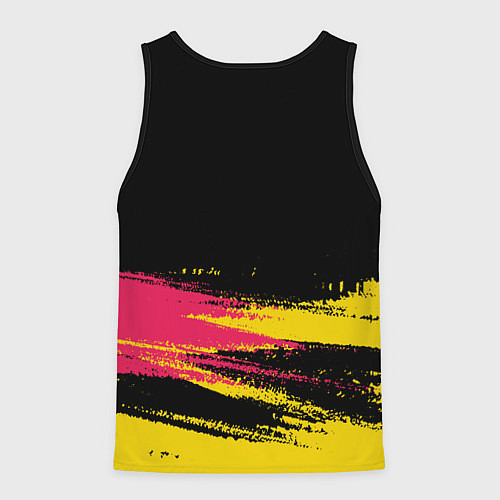 Мужская майка без рукавов BARCELONA БАРСЕЛОНА / 3D-Черный – фото 2