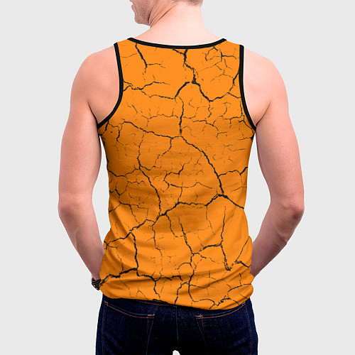 Мужская майка без рукавов КОРОЛЬ И ШУТ / 3D-Черный – фото 4