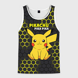 Мужская майка без рукавов Pikachu Pika Pika