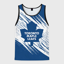 Майка-безрукавка мужская Toronto Maple Leafs,, цвет: 3D-черный