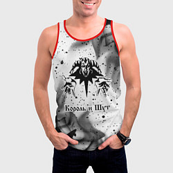 Майка-безрукавка мужская КОРОЛЬ И ШУТ, цвет: 3D-красный — фото 2