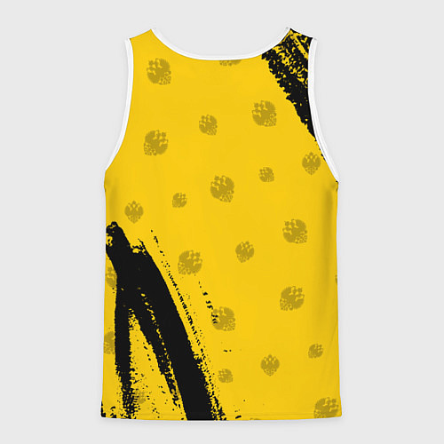 Мужская майка без рукавов РОССИЙСКАЯ ИМПЕРИЯ / 3D-Белый – фото 2