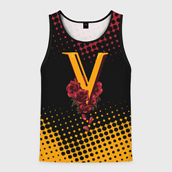 Майка-безрукавка мужская CYBERPUNK 2077 VALENTINO, цвет: 3D-черный