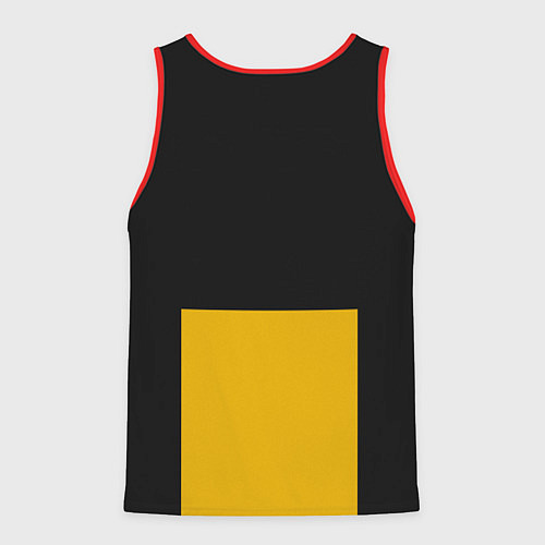 Мужская майка без рукавов Мот / 3D-Красный – фото 2