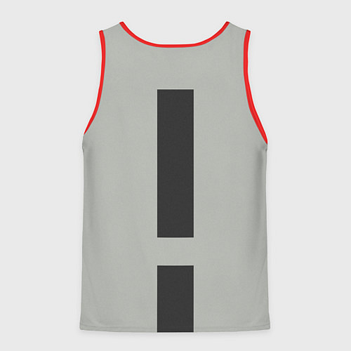 Мужская майка без рукавов МОТ / 3D-Красный – фото 2