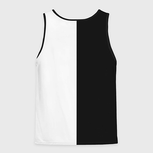 Мужская майка без рукавов Черный кот / 3D-Черный – фото 2