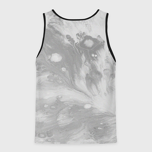 Мужская майка без рукавов ALFV / 3D-Черный – фото 2