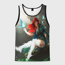 Майка-безрукавка мужская Windranger Dota, цвет: 3D-черный