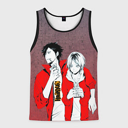 Майка-безрукавка мужская Haikyu!!!, цвет: 3D-черный