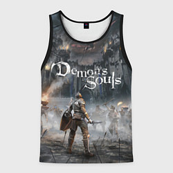Майка-безрукавка мужская Demons Souls, цвет: 3D-черный